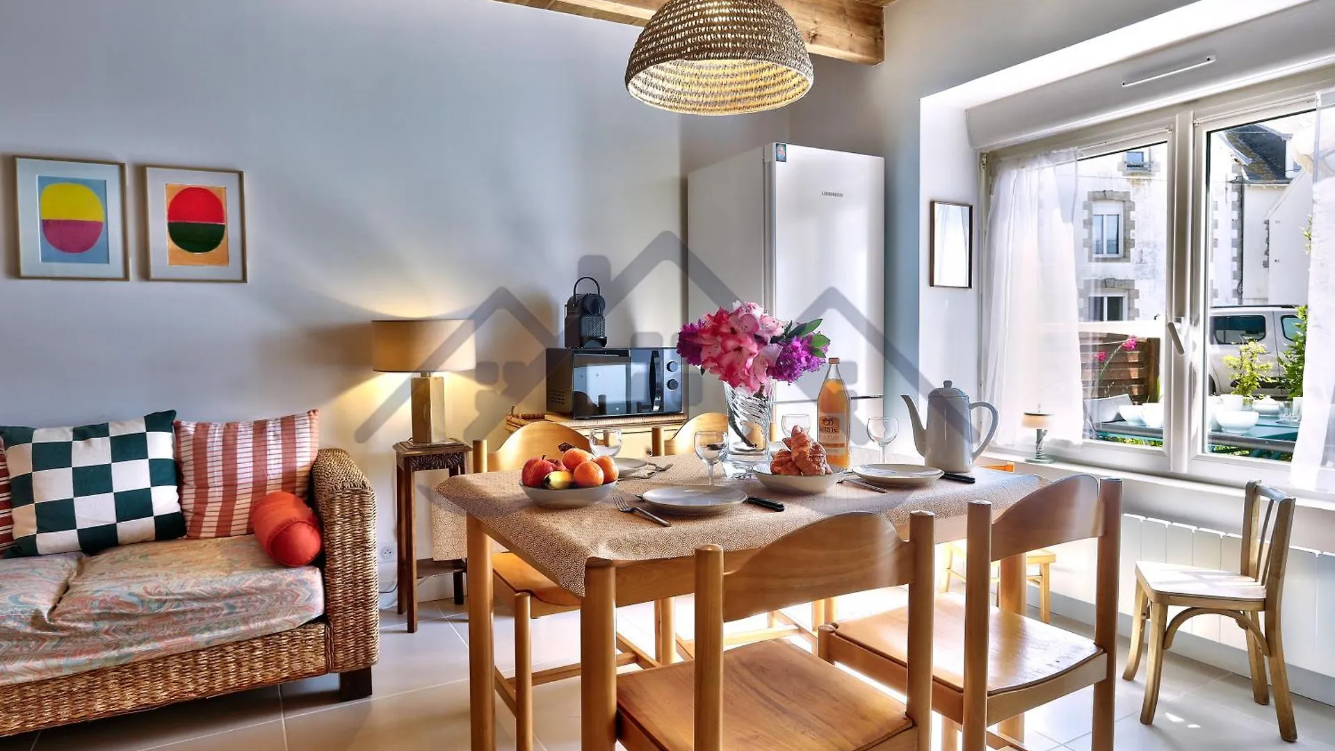 Localise - M6B - Ty Pompon, - Maison De Vacances Dans Le Centre Du Guilvinec - Exterieur Clos - Wifi Inclus - Animaux Bienvenus - A Deux Pas Des Plages Et Du Port Du Guilvinec Semesterbostad